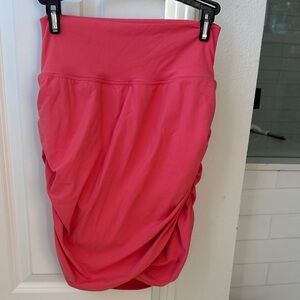 Athleta Asymmetrical Pink Skirt